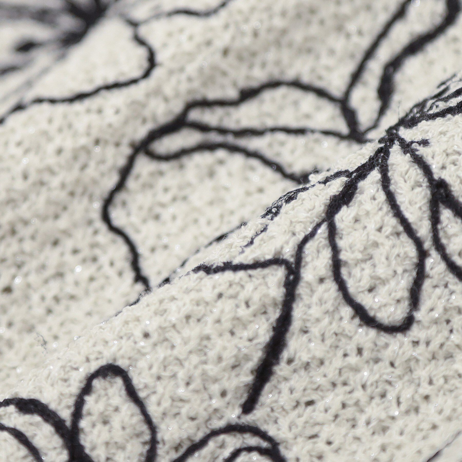 SHOO･LA･RUE「【S-LL】花柄刺繍ブークレニット」|ニット・セーター|