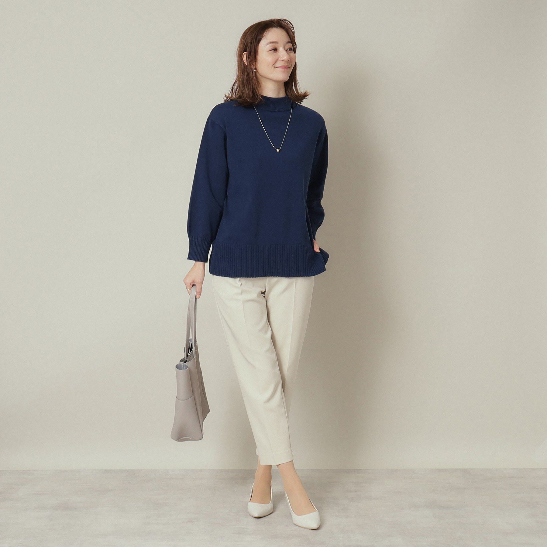 ITS&rsquo;DEMO「【通勤／手洗い可】ボトルネック&times;タイトスカートセットアップ」|スーツ|