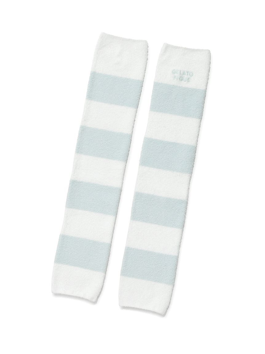 gelato pique「スムーズィー2ボーダーレッグウォーマー」|その他|