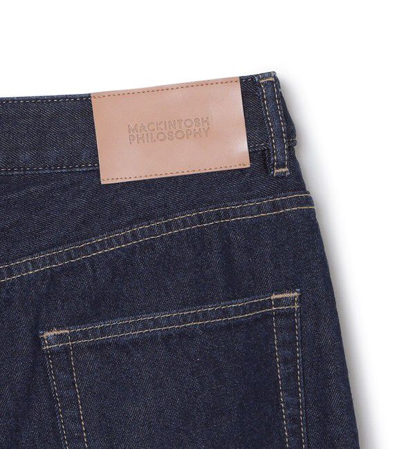 MACKINTOSH PHILOSOPHY「カーブワイドデニムパンツ」|デニム|