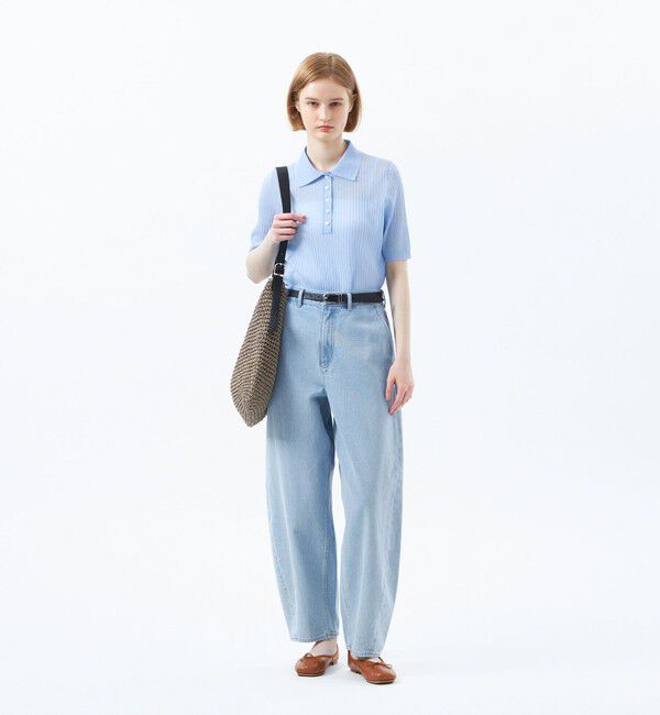 MACKINTOSH PHILOSOPHY「カーブワイドデニムパンツ」|デニム|