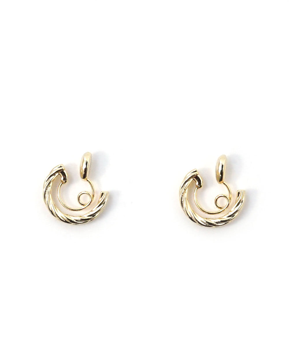 colleca la「miniループフィット・ブレイズフープイヤリング」|イヤリング|