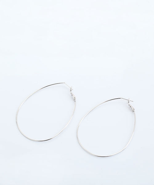 colleca la「大きめドロップフープピアス」|ピアス|