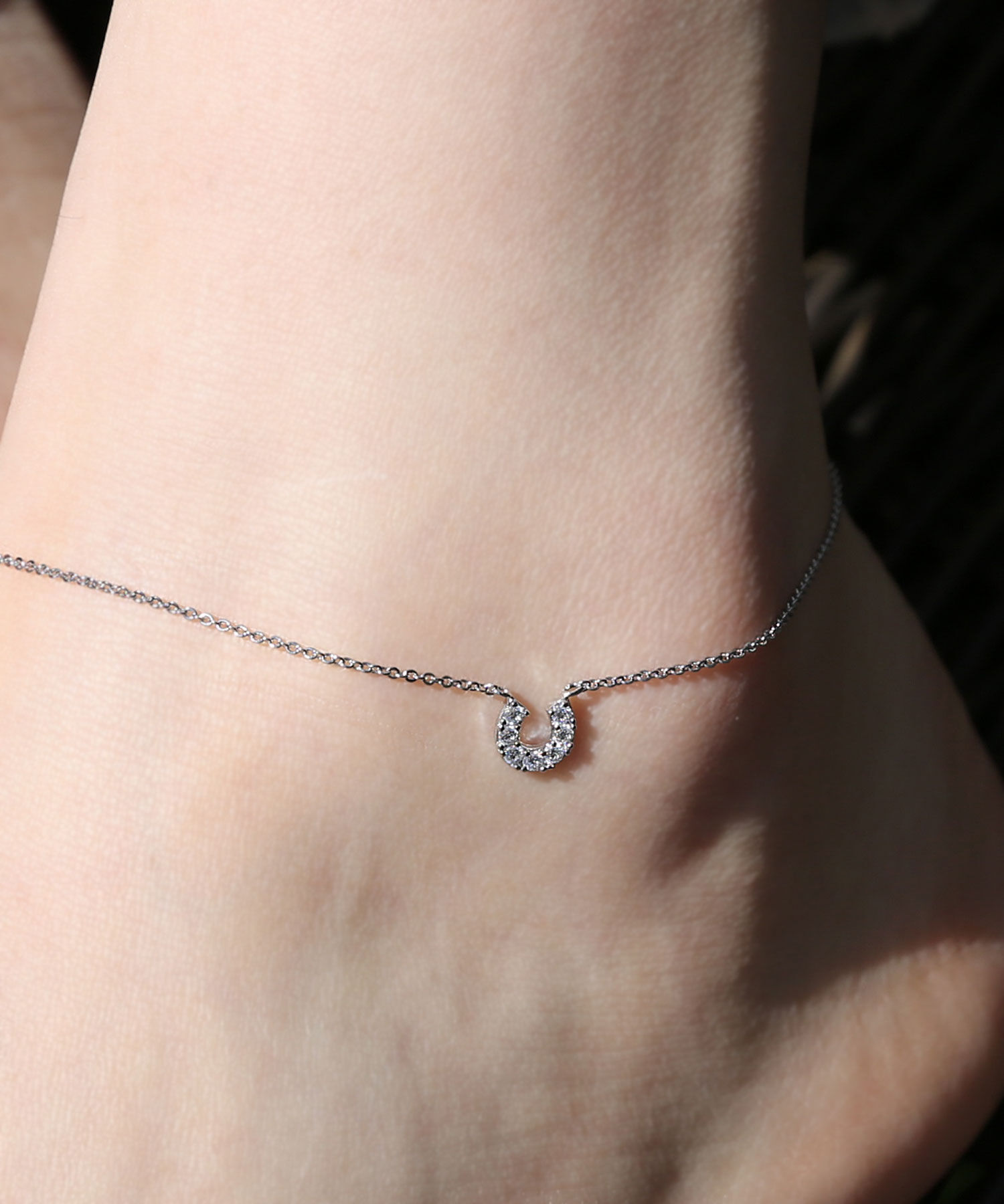 colleca la「ストーン付き ホースシューアンクレット」|アンクレット|