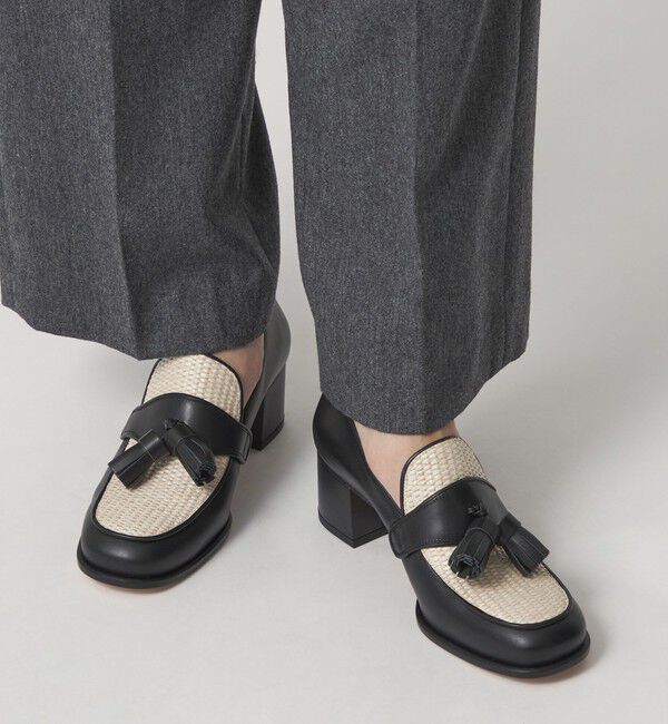 ODETTE E ODILE「タッセルローファー パンプス50&uarr;」|パンプス|