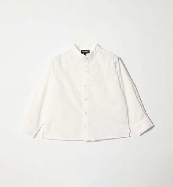 UNITED ARROWS green label relaxing「バンドカラーシャツ / キッズ 110cm-130cm」|シャツ・ブラウス|OFF WHITE