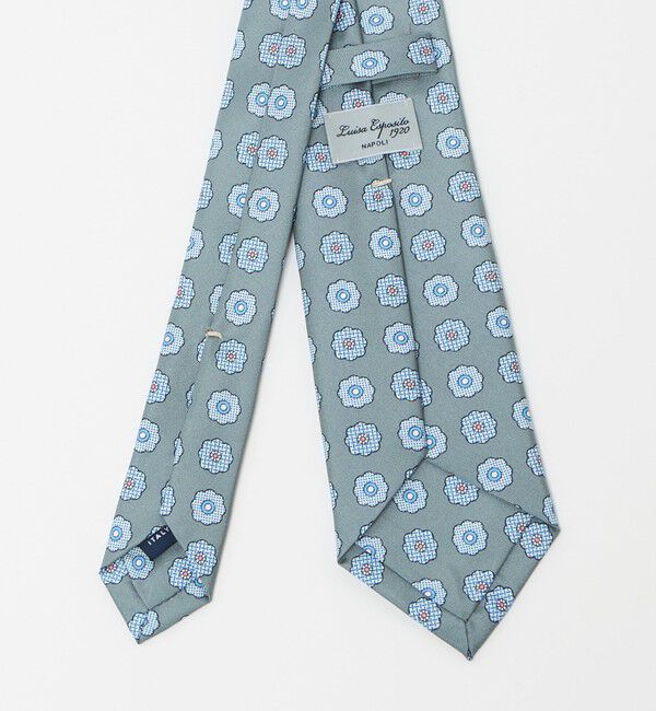 UNITED ARROWS green label relaxing「＜Luisa Esposito＞8.0cm スタンプ コモン2 ネクタイ」|ネクタイ・蝶ネクタイ|