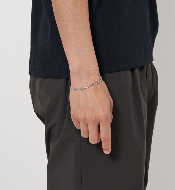 BEAUTY&YOUTH UNITED ARROWS「ブラス チェーン ブレスレット」|ブレスレット・バングル|SILVER