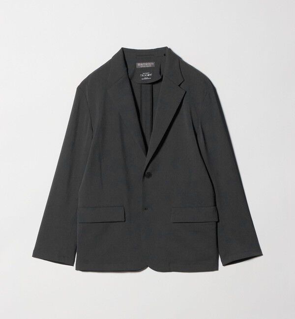 BEAUTY&YOUTH UNITED ARROWS「トリクシオン シャンブレー コンフォート ジャケット セットアップ対応可能」|テーラードジャケット|