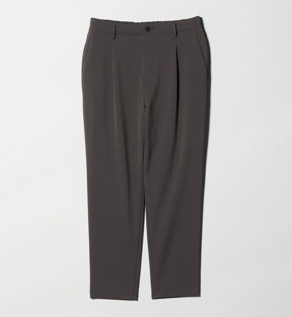 BEAUTY&YOUTH UNITED ARROWS「トリクシオン シャンブレー 1P テーパード スラックス NO.5 セットアップ対応可能」|チノ|