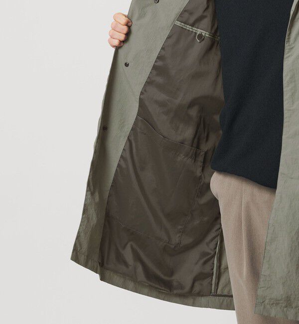 BEAUTY&YOUTH UNITED ARROWS「PERTEX ナイロン バルマカン コート 撥水」|ステンカラーコート|