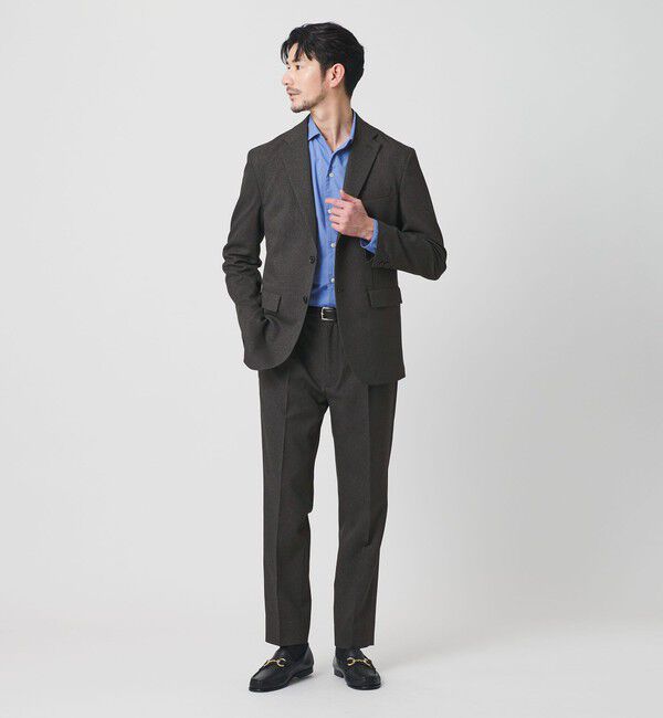 BEAUTY&YOUTH UNITED ARROWS「【WEB限定 WARDROBE SMART】LANATEC コンフォート セットアップ/ジャケット＆イージーパンツ」|スーツ|