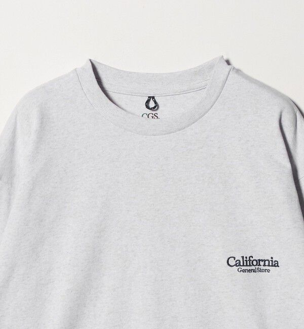 California General Store「＜CGS.＞オーガニック コットン ロングスリーブ ロゴ Tシャツ」|Tシャツ・カットソー|