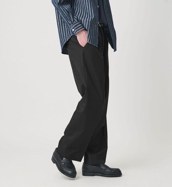 BEAUTY&YOUTH UNITED ARROWS「T/W 1P テーパードパンツ NO.9-Remix 手洗い可能」|チノ|