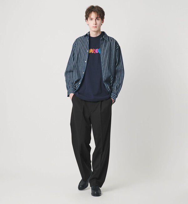 BEAUTY&YOUTH UNITED ARROWS「T/W 1P テーパードパンツ NO.9-Remix 手洗い可能」|チノ|