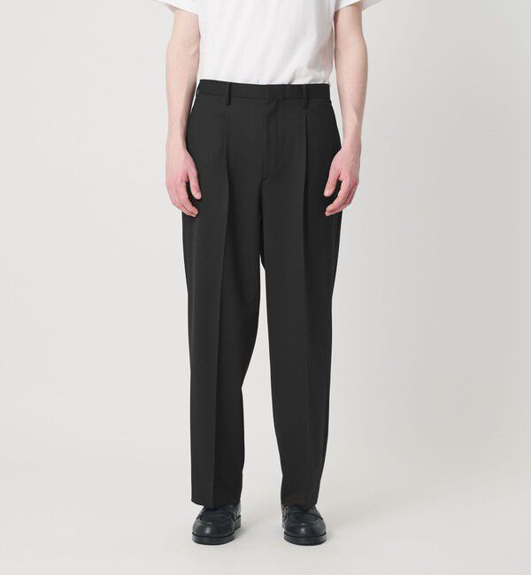 BEAUTY&YOUTH UNITED ARROWS「T/W 1P テーパードパンツ NO.9-Remix 手洗い可能」|チノ|