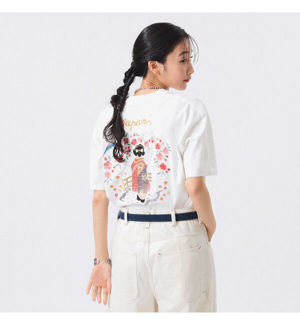 BEAMSBOY「【別注】テーラー東洋 / SUKA-T 舞妓」|Tシャツ・カットソー|WHITE