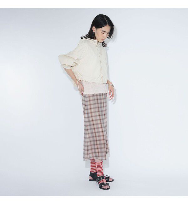 BEAMSBOY「maturely / ナイロン ミリタリー ショート ブルゾン」|ブルゾン・スタジャン|