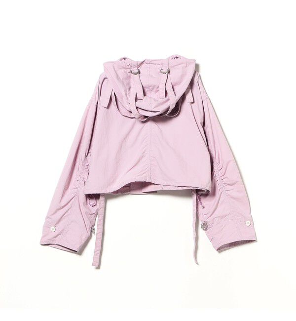 BEAMSBOY「maturely / ナイロン ミリタリー ショート ブルゾン」|ブルゾン・スタジャン|