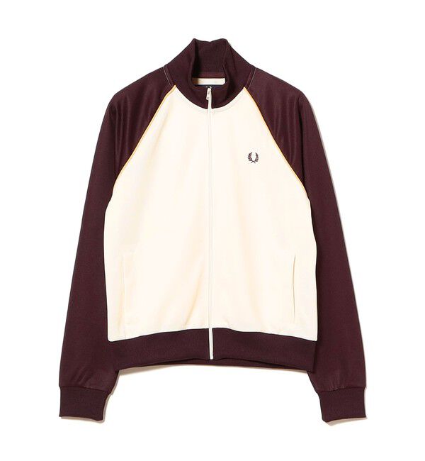 Ray BEAMS 「FRED PERRY / カラーブロック トラック ジャケット」|スウェット・ジャージ|ECRU