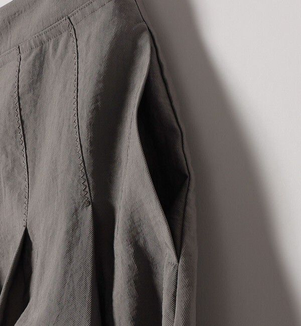 quaranciel「quaranciel:〈洗濯機可能〉ナイロン ステッチ タック フレア スカート」|スカート|