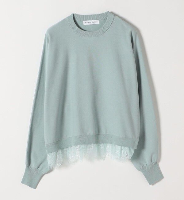 quaranciel「quaranciel:〈手洗い可能〉レースヘム ドルマン ニット プルオーバー」|ニット・セーター|