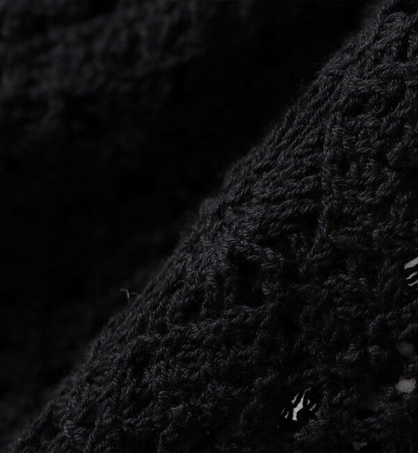 SHIPS for women「《予約》【WEB限定】〈手洗い可能〉クロシェ ニット カーディガン」|カーディガン|