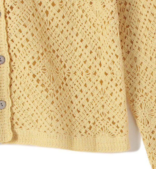 SHIPS for women「《予約》【WEB限定】〈手洗い可能〉クロシェ ニット カーディガン」|カーディガン|