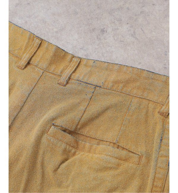  「TOGA TOO Flocky denim short pants TZ252-FF959：ショートパンツ」|スラックス|