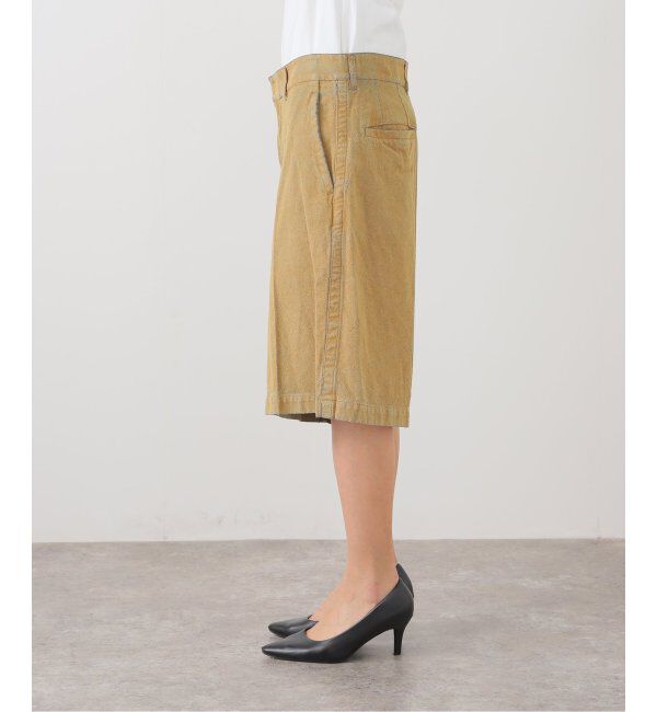  「TOGA TOO Flocky denim short pants TZ252-FF959：ショートパンツ」|スラックス|