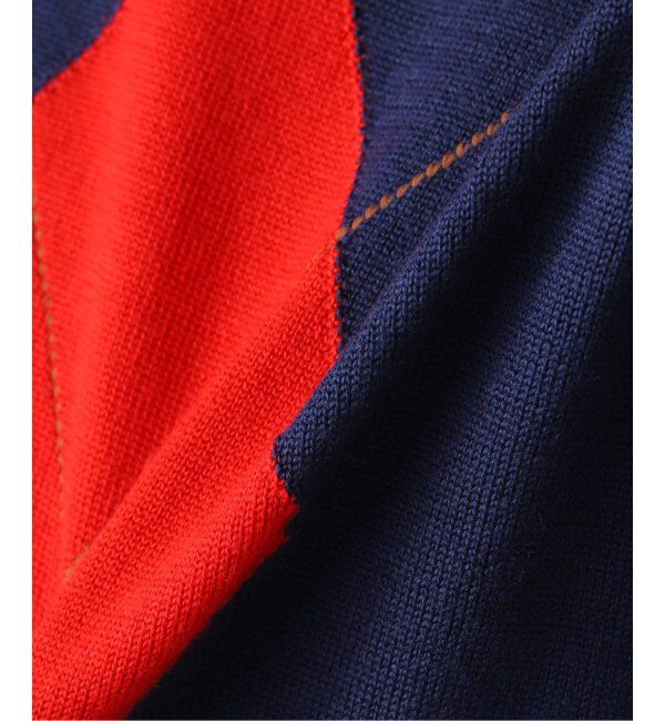  「TOGA TOO Argyle knit pullover TZ252-XN942：ニット」|ニット・セーター|