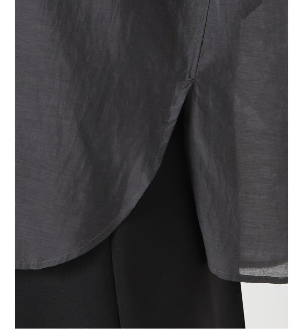 VERMEIL par iena「《予約》TICCA ティッカ コットンシルクスクエアビッグシャツ uni 0261401113」|シャツ・ブラウス|