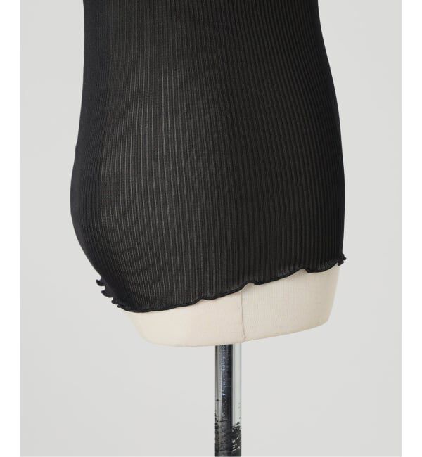 VERMEIL par iena「AROMATIQUE アロマティック  シルクVネックキャミソール J784AR」|キャミソール|