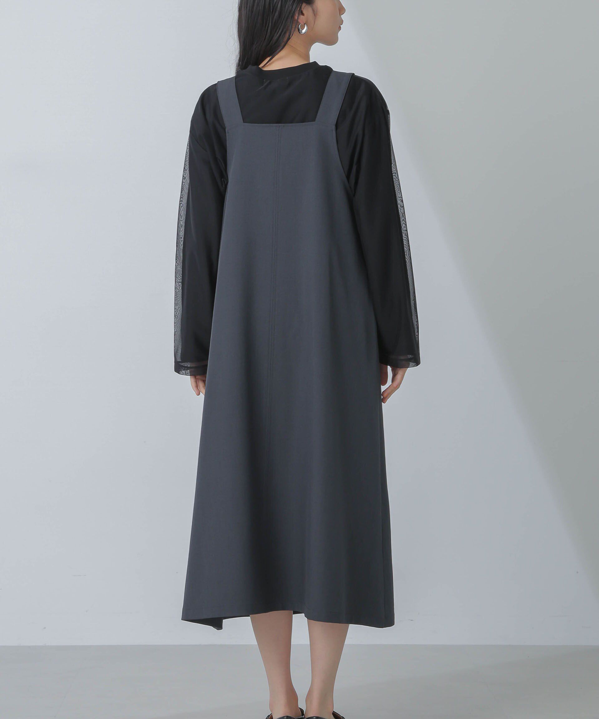 nano･universe「前後2wayベルトストラップワンピース」|ワンピース|