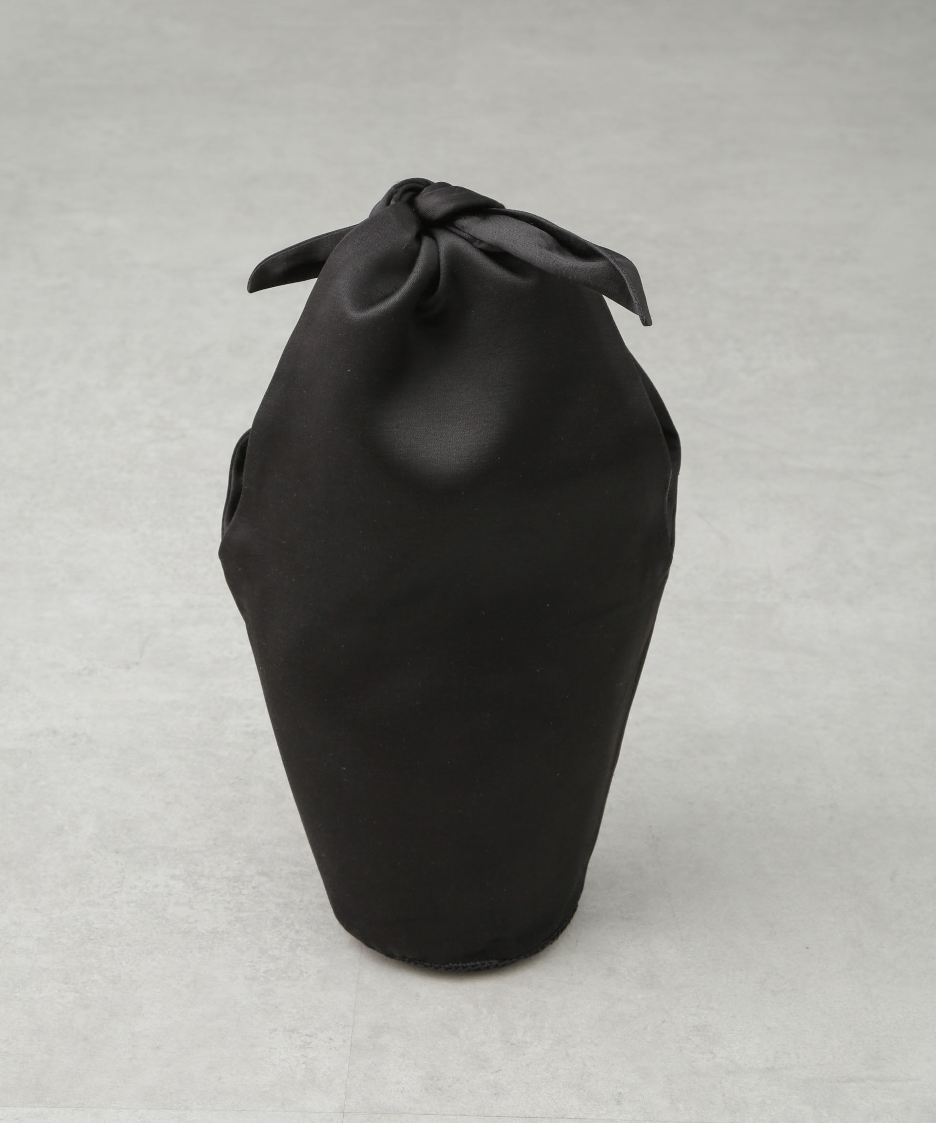 nano･universe「JAMIRAY/CROCHET POT BAG」|ショルダー・メッセンジャー|ブラック