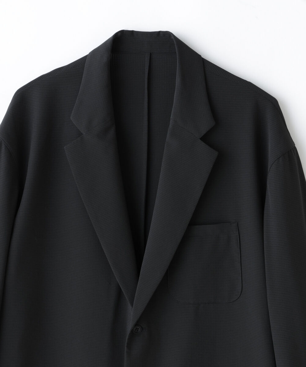  「「HOTEL PALACE」オテルパラス 2つボタンアスレチックテックジャケット」|テーラードジャケット|
