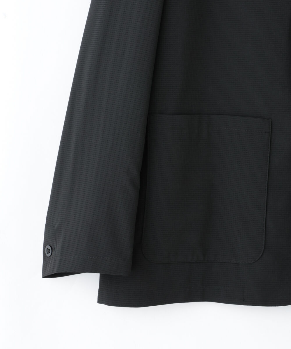  「「HOTEL PALACE」オテルパラス 2つボタンアスレチックテックジャケット」|テーラードジャケット|