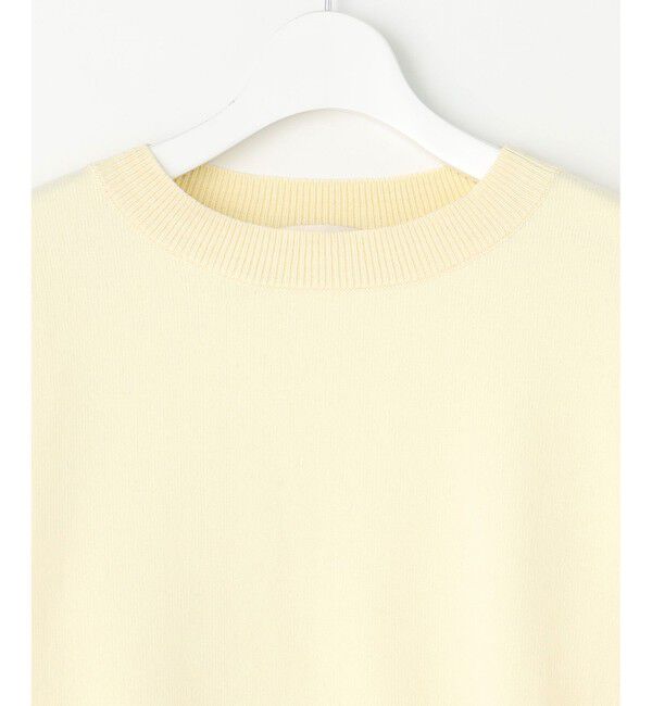 自由区「【WEB限定カラーあり・洗える】コットンナイロンミドルゲージ ニット」|ニット・セーター|