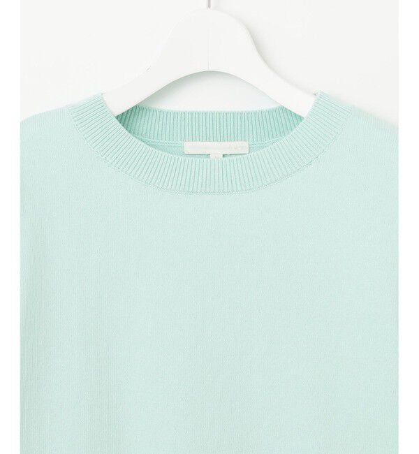 自由区「【WEB限定カラーあり・洗える】コットンナイロンミドルゲージ ニット」|ニット・セーター|