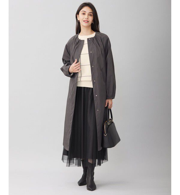 自由区「【WEB限定カラーあり・洗える】コットンナイロンミドルゲージ ニット」|ニット・セーター|