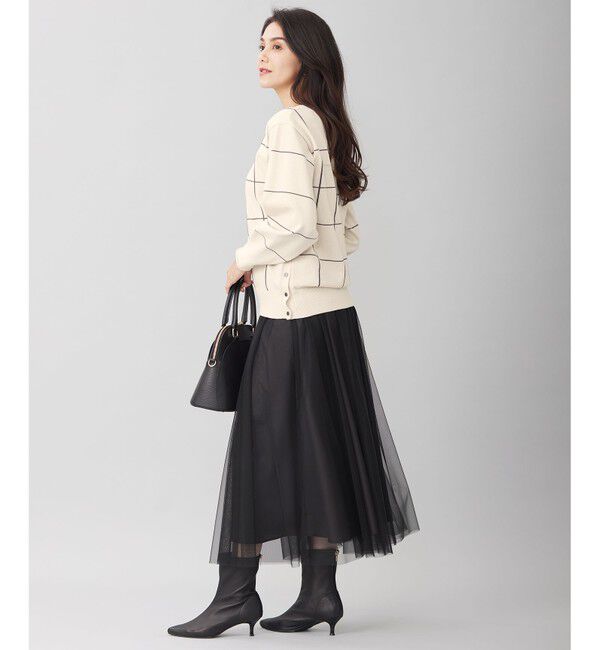 自由区「【WEB限定カラーあり・洗える】コットンナイロンミドルゲージ ニット」|ニット・セーター|