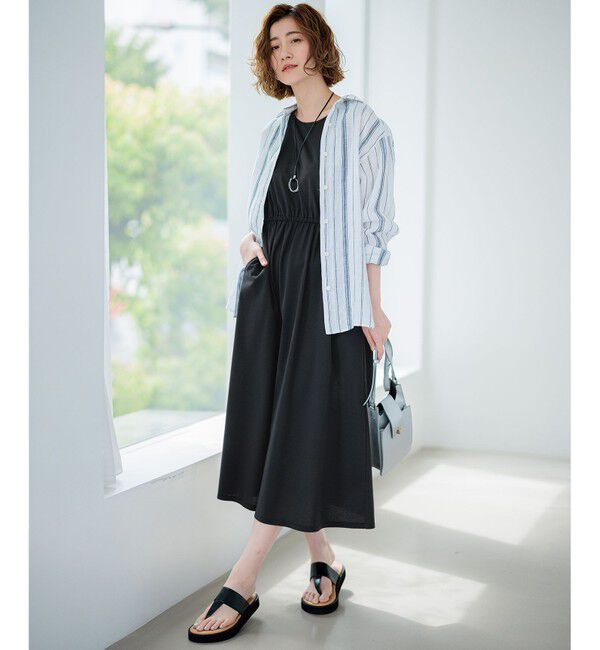 23区「【Oggi8月号掲載/洗える】LIBECO ベーシック シャツ」|シャツ・ブラウス|