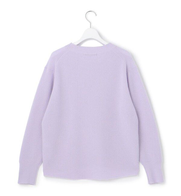 23区「【洗える】ウールカシミヤ クルーネック ニット」|ニット・セーター|