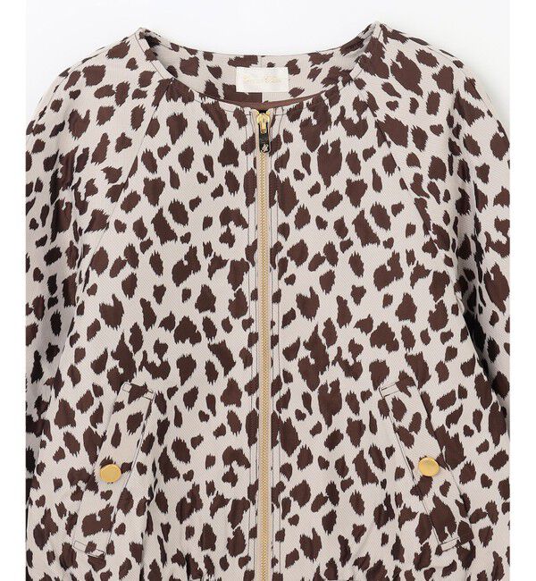 Grace Class「レオパードジャガードブルゾン」|ブルゾン・スタジャン|