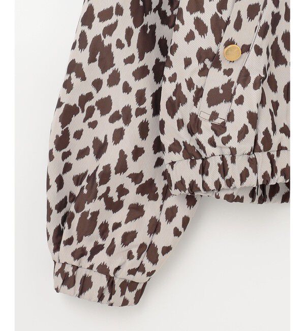 Grace Class「レオパードジャガードブルゾン」|ブルゾン・スタジャン|