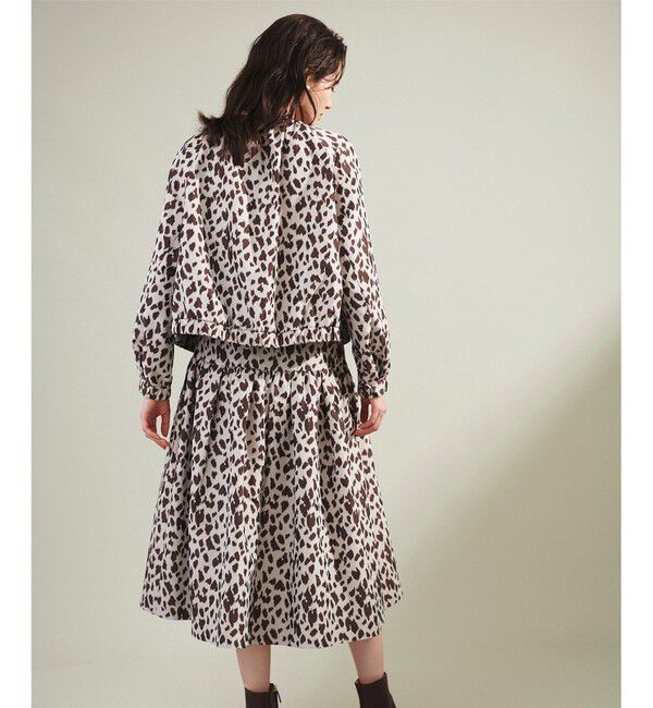 Grace Class「レオパードジャガードブルゾン」|ブルゾン・スタジャン|