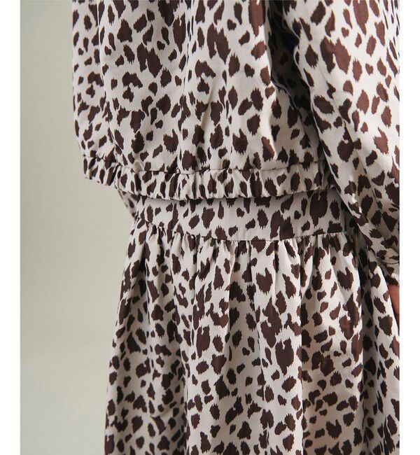 Grace Class「レオパードジャガードブルゾン」|ブルゾン・スタジャン|