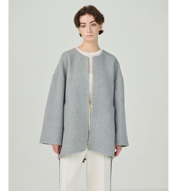 Diagram「フードストールリバーコート」|ポンチョ・ケープ|