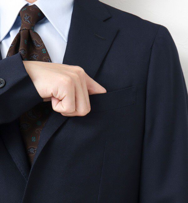 NOLLEY'S goodman「《ビジカジ対応》IMPORT FABRIC JACKET 25SS」|テーラードジャケット|