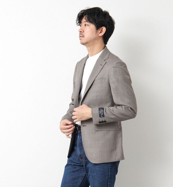 NOLLEY'S goodman「《ビジカジ対応》IMPORT FABRIC JACKET 25SS」|テーラードジャケット|